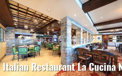Italian Restaurant La Cucina Norwegian Getaway