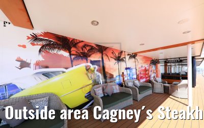 Outside area Cagney´s Steakhouse Norwegian Getaway