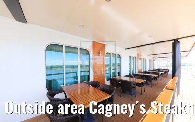 Outside area Cagney´s Steakhouse Norwegian Getaway