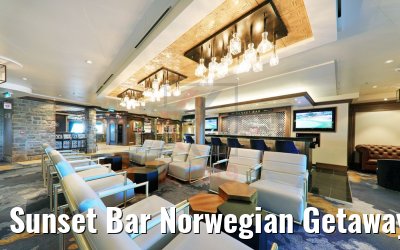 Sunset Bar Norwegian Getaway