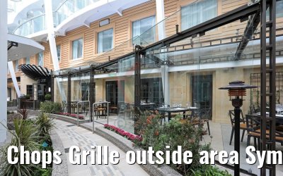 Chops Grille outside area Symphony of the Seas