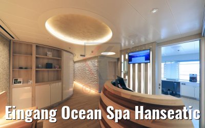 Eingang Ocean Spa Hanseatic nature