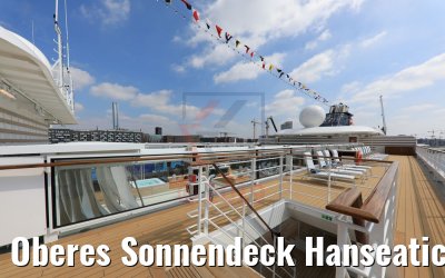 Oberes Sonnendeck Hanseatic nature