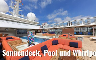 Sonnendeck, Pool und Whirlpool Hanseatic nature