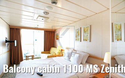 Balcony cabin 1100 MS Zenith