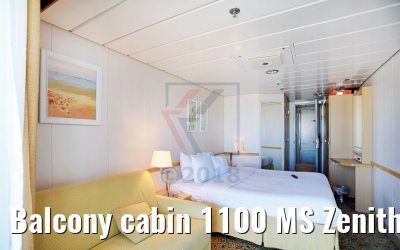 Balcony cabin 1100 MS Zenith