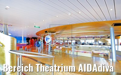 Bereich Theatrium AIDAdiva