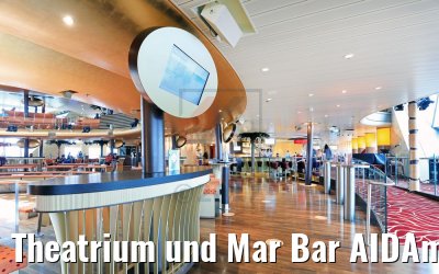 Theatrium und Mar Bar AIDAmar