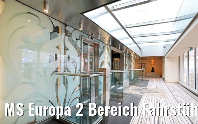 MS Europa 2 Bereich Fahrstühle Deck 09