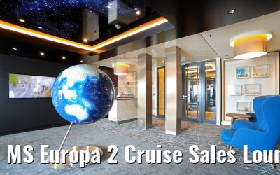 MS Europa 2 Cruise Sales Lounge