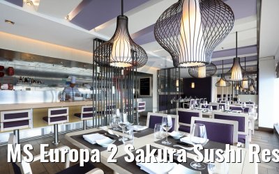 MS Europa 2 Sakura Sushi Restaurant