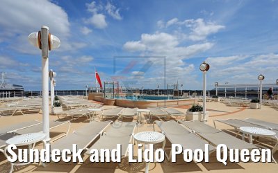 Sundeck and Lido Pool Queen Elizabeth