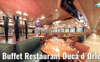 Buffet Restaurant Duca d´Orleans Costa Favolosa
