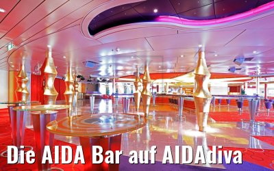 Die AIDA Bar auf AIDAdiva