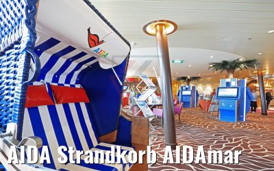AIDA Strandkorb AIDAmar