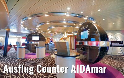 Ausflug Counter AIDAmar