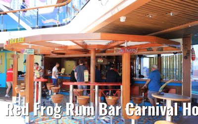 Red Frog Rum Bar Carnival Horizon