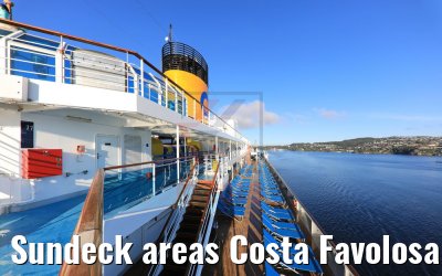 Sundeck areas Costa Favolosa