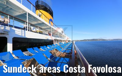 Sundeck areas Costa Favolosa