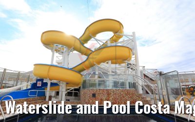 Waterslide and Pool Costa Magica