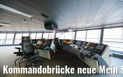 Kommandobrücke neue Mein Schiff 2