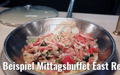 Beispiel Mittagsbuffet East Restaurant AIDAmar
