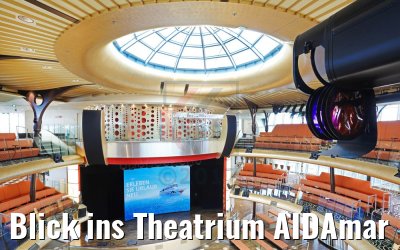 Blick ins Theatrium AIDAmar