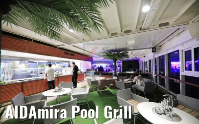 AIDAmira Pool Grill