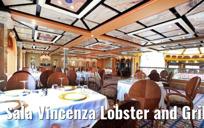 Sala Vincenza Lobster and Grill Lounge Costa Magica
