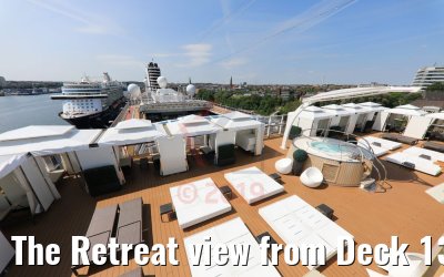 The Retreat view from Deck 13