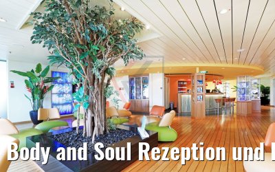 Body and Soul Rezeption und Bar AIDAdiva
