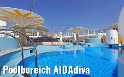 Poolbereich AIDAdiva