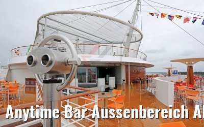 Anytime Bar Aussenbereich AIDAmar