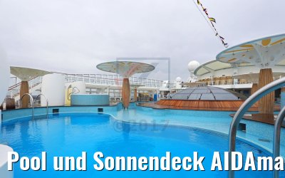 Pool und Sonnendeck AIDAmar
