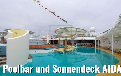 Poolbar und Sonnendeck AIDAmar