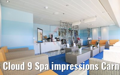 Cloud 9 Spa impressions Carnival Horizon
