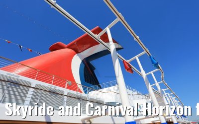 Skyride and Carnival Horizon funnel