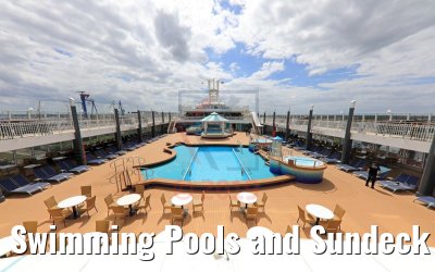 Swimming Pools and Sundeck Norwegian Pearl