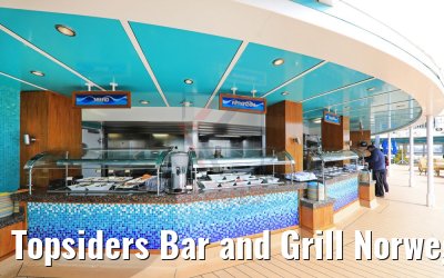 Topsiders Bar and Grill Norwegian Pearl