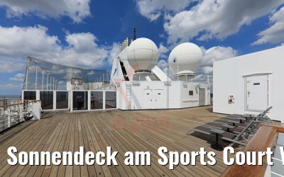 Sonnendeck am Sports Court Vasco Da Gama