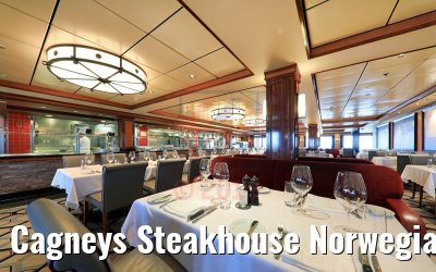 Cagneys Steakhouse Norwegian Pearl