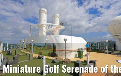 Miniature Golf Serenade of the Seas