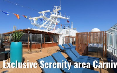 Exclusive Serenity area Carnival Horizon