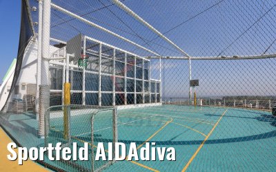 Sportfeld AIDAdiva