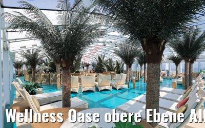 Wellness Oase obere Ebene AIDAdiva