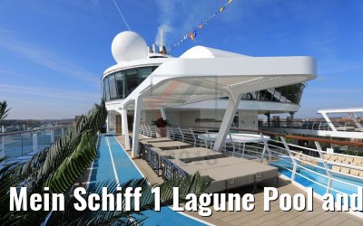 Mein Schiff 1 Lagune Pool and sundeck view