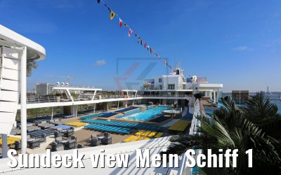 Sundeck view Mein Schiff 1