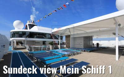 Sundeck view Mein Schiff 1