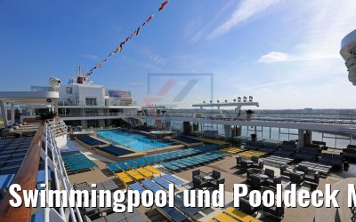 Swimmingpool und Pooldeck Mein Schiff 1