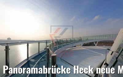 Panoramabrücke Heck neue Mein Schiff 2